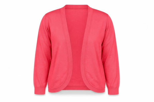 Womens UK Size XL Paramour Pink Shrug Jumper