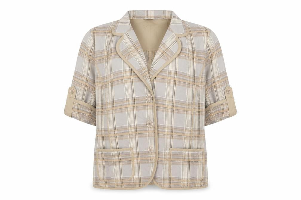 Womens UK Size S LUCIA Beige Jacket
