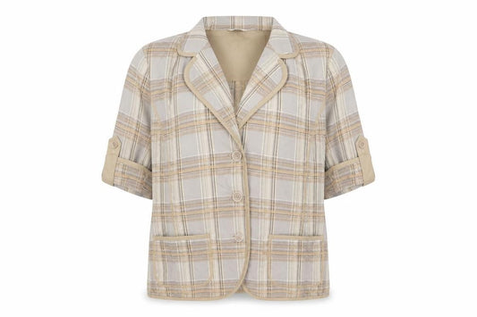 Womens UK Size S LUCIA Beige Jacket