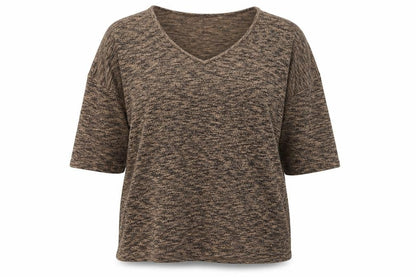 Womens UK Size M New Look Brown Pullover Jumper