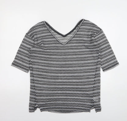 Womens UK Size 10 NEXT Grey Pullover Jumper