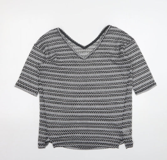 Womens UK Size 10 NEXT Grey Pullover Jumper