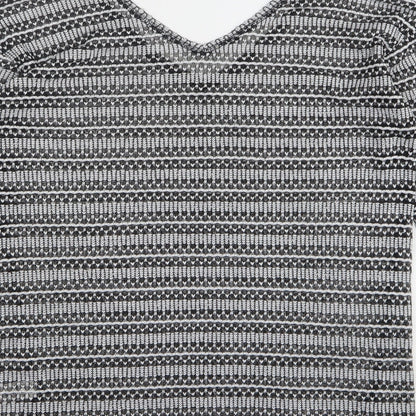 Womens UK Size 10 NEXT Grey Pullover Jumper