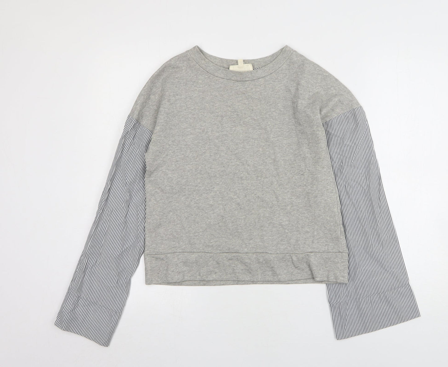 Womens UK Size XS NEXT Grey Pullover Sweatshirt