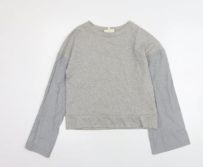 Womens UK Size XS NEXT Grey Pullover Sweatshirt
