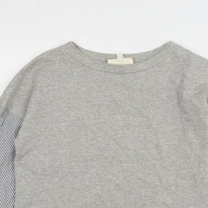 Womens UK Size XS NEXT Grey Pullover Sweatshirt