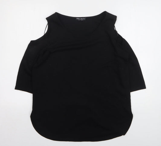 Womens UK Size 14 Select Black Pullover Jumper