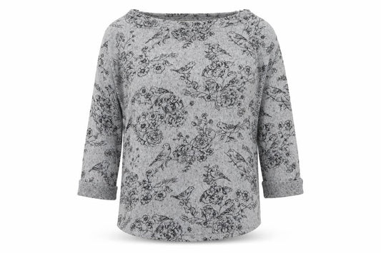 Womens UK Size 8 New Look Grey Pullover Jumper