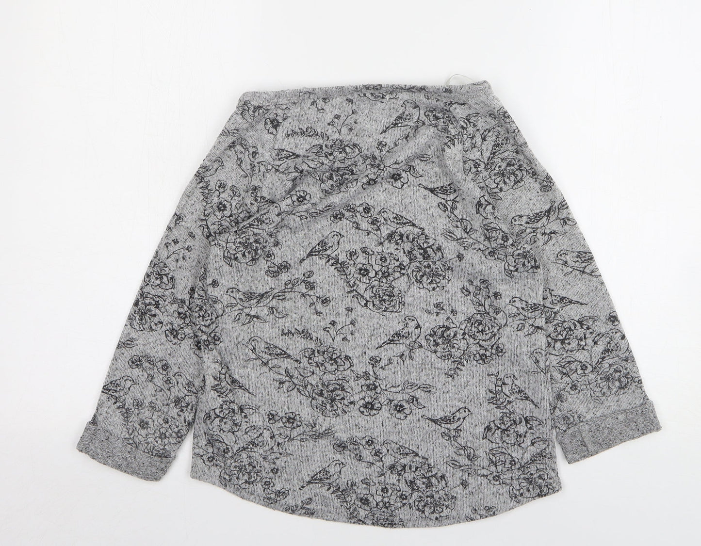 Womens UK Size 8 New Look Grey Pullover Jumper