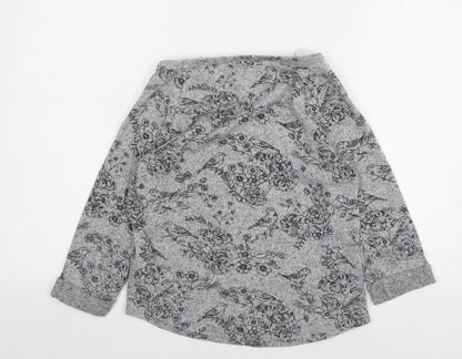 Womens UK Size 8 New Look Grey Pullover Jumper