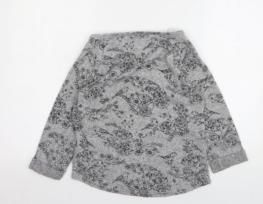 Womens UK Size 8 New Look Grey Pullover Jumper