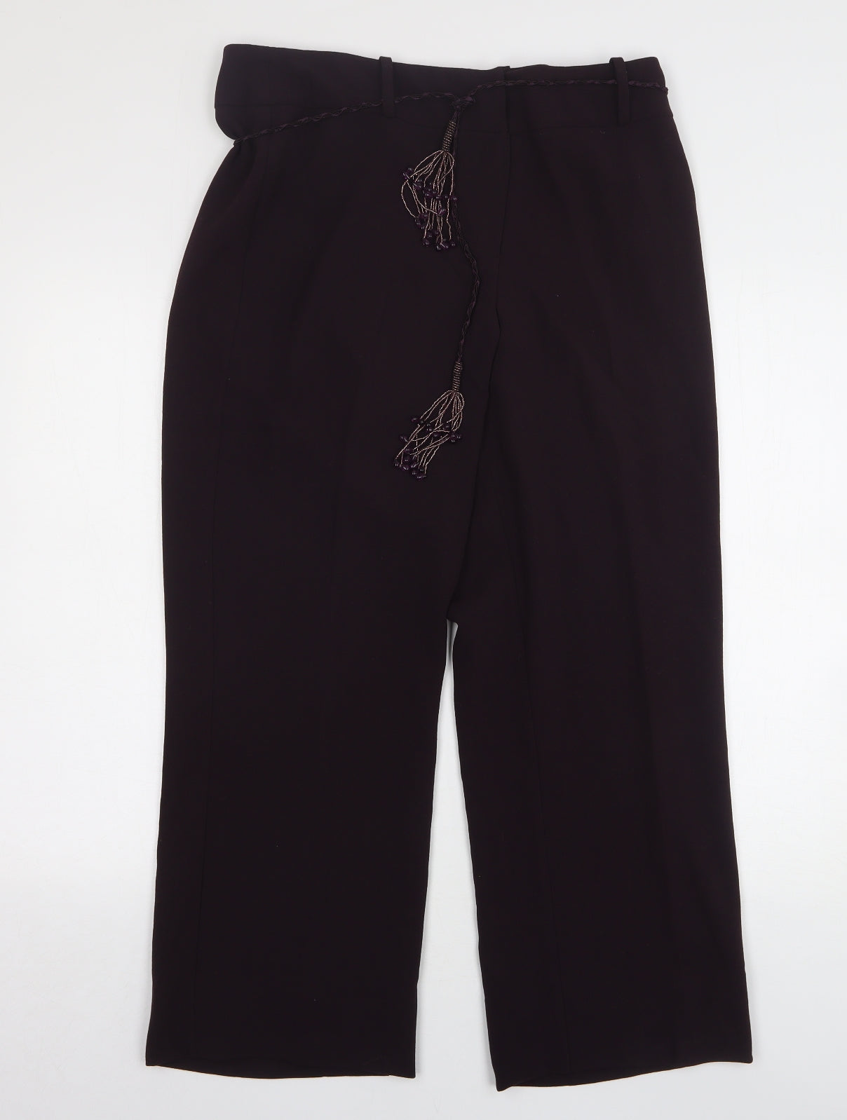 Womens UK Size 14 BHS Regular Fit  Purple Trousers