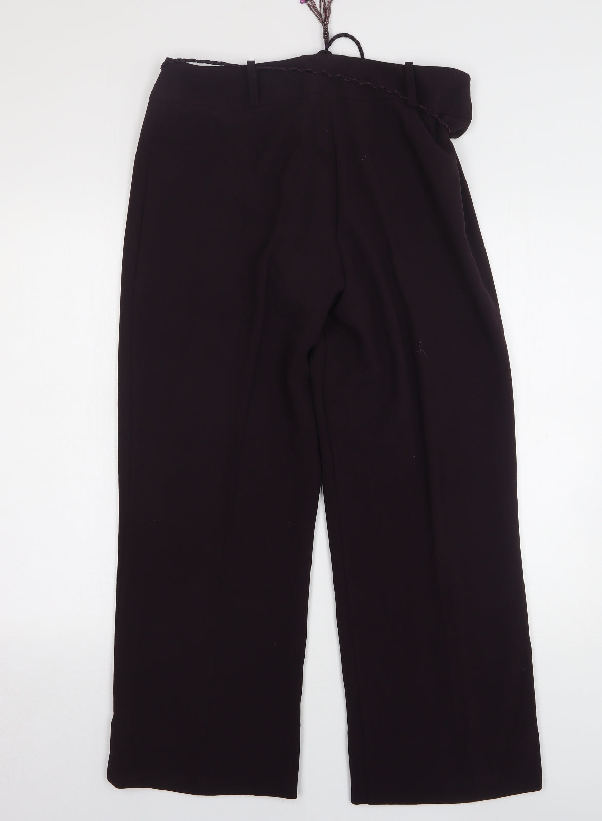 Womens UK Size 14 BHS Regular Fit  Purple Trousers