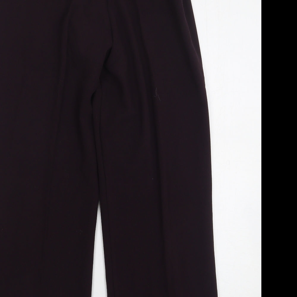 Womens UK Size 14 BHS Regular Fit  Purple Trousers