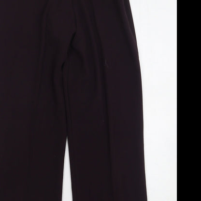 Womens UK Size 14 BHS Regular Fit  Purple Trousers