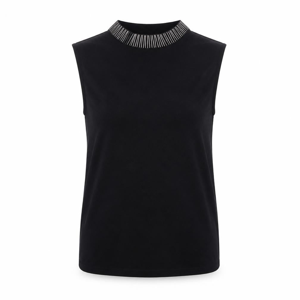 Womens UK Size 12 Dorothy Perkins Black Basic T-Shirt