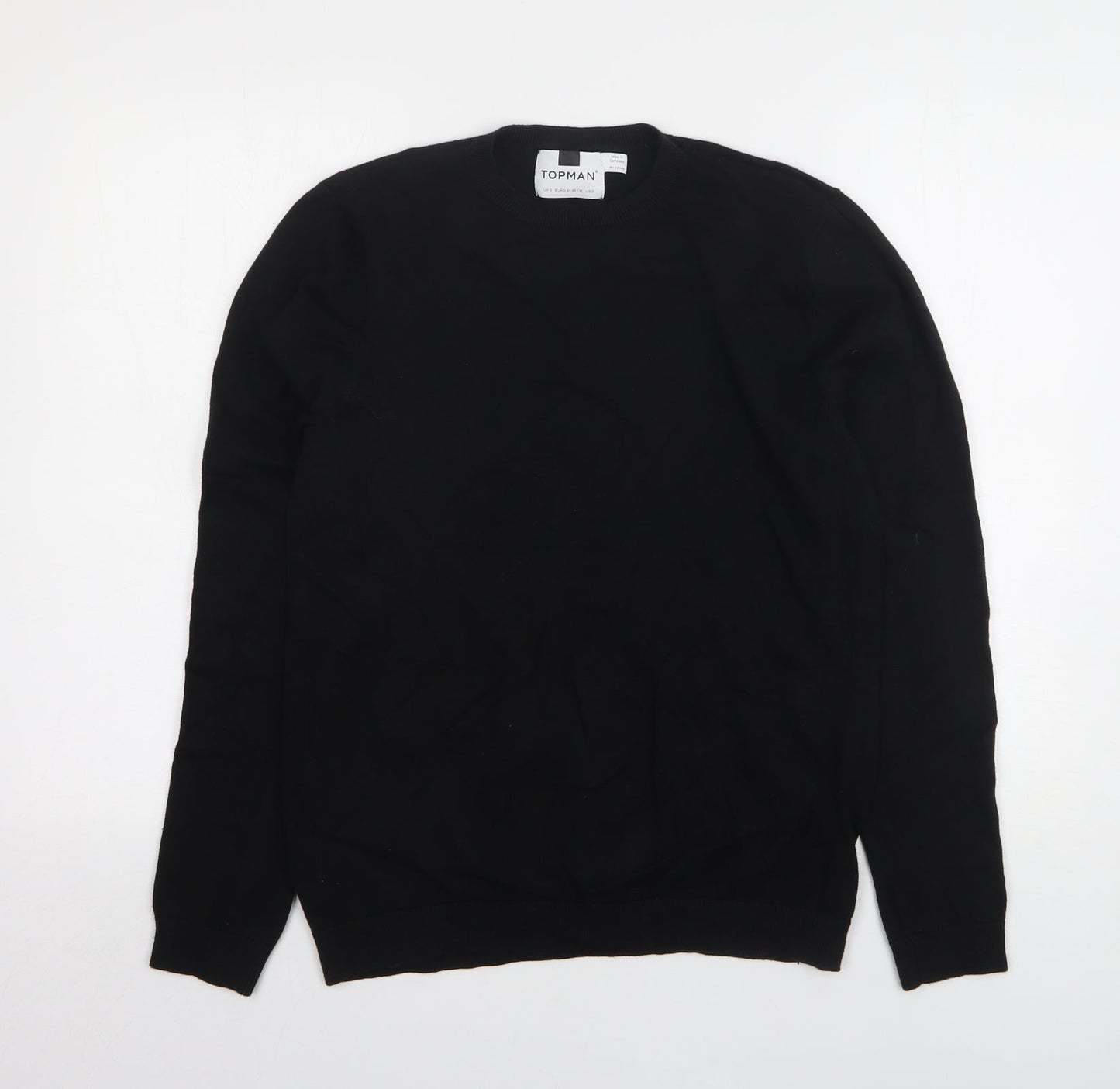 Womens UK Size S Topman Black Pullover Jumper