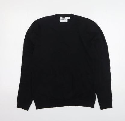 Womens UK Size S Topman Black Pullover Jumper