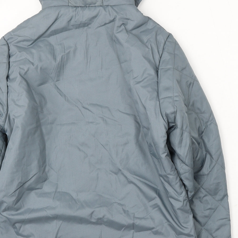 Womens UK Size M Anne De Lancay Blue Jacket