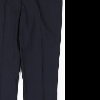 Womens UK Size 16 Papaya Regular Fit  Blue Trousers