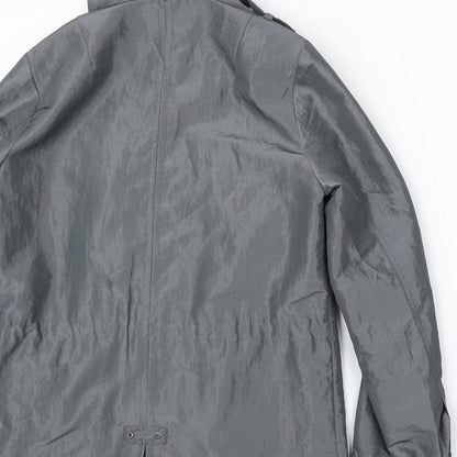 Womens UK Size 12 Debenhams Silver Jacket