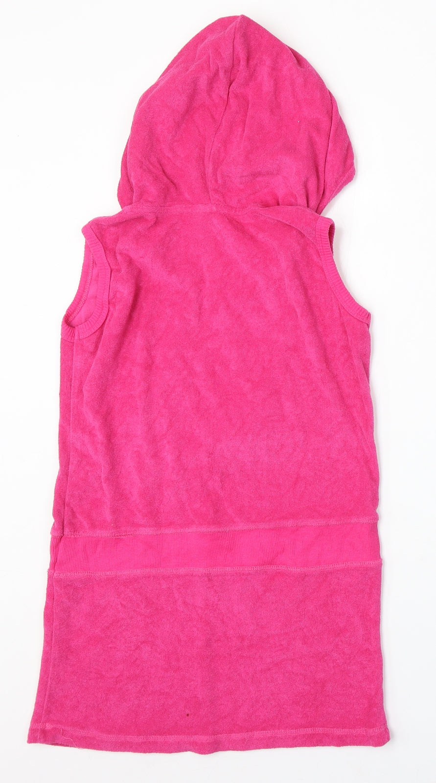 Ethel Austin Girls Pink Cotton Pullover Hoodie Size 12-13 Years