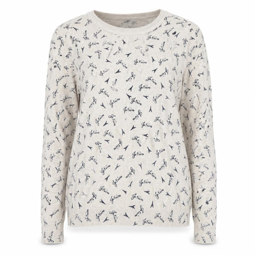 Womens UK Size 12 Marks and Spencer Beige Pullover Jumper