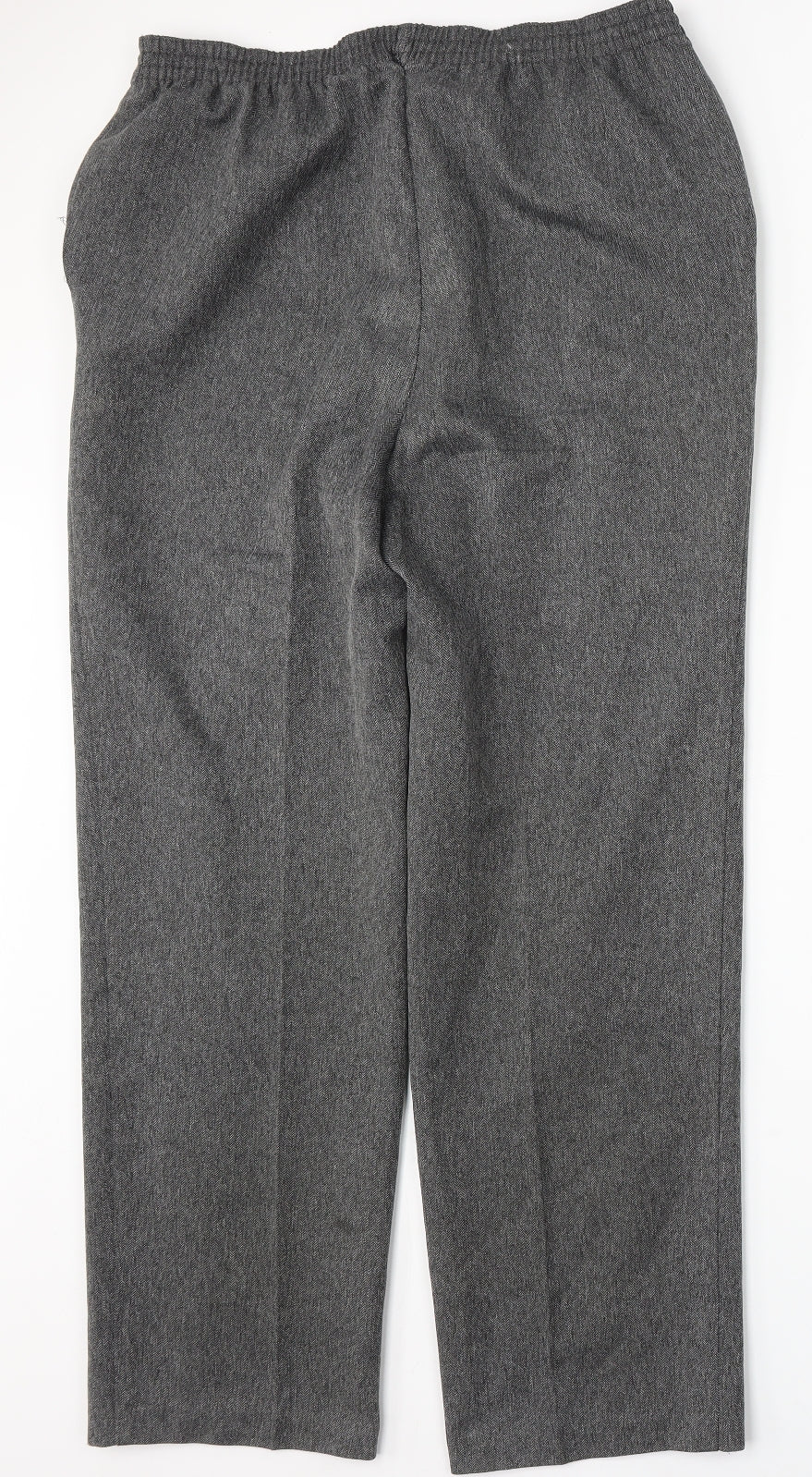Womens UK Size 16 Marks and Spencer Regular Fit  Grey Trousers