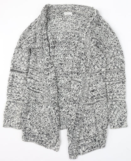 Womens UK Size S Papaya Multicoloured Cardigan Jumper