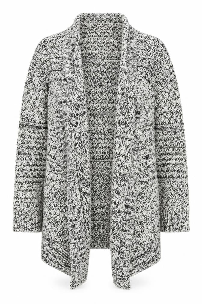 Womens UK Size S Papaya Multicoloured Cardigan Jumper