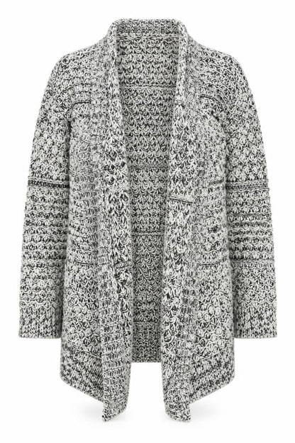 Womens UK Size S Papaya Multicoloured Cardigan Jumper