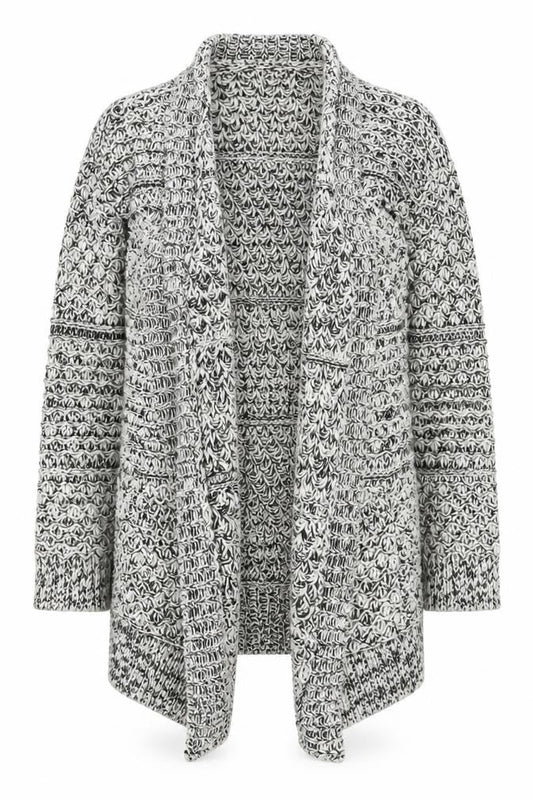 Womens UK Size S Papaya Multicoloured Cardigan Jumper
