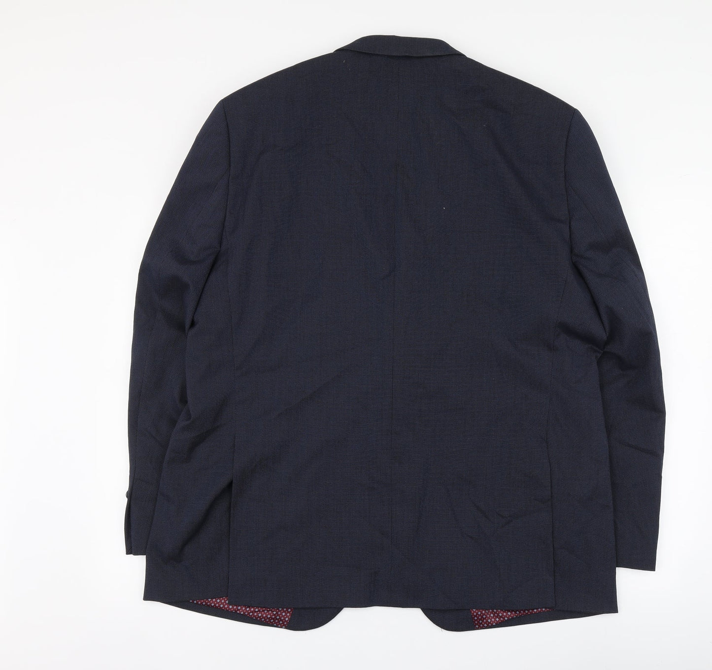 Mens UK Size XL Brook Taverner Regular Blue Suit Jacket