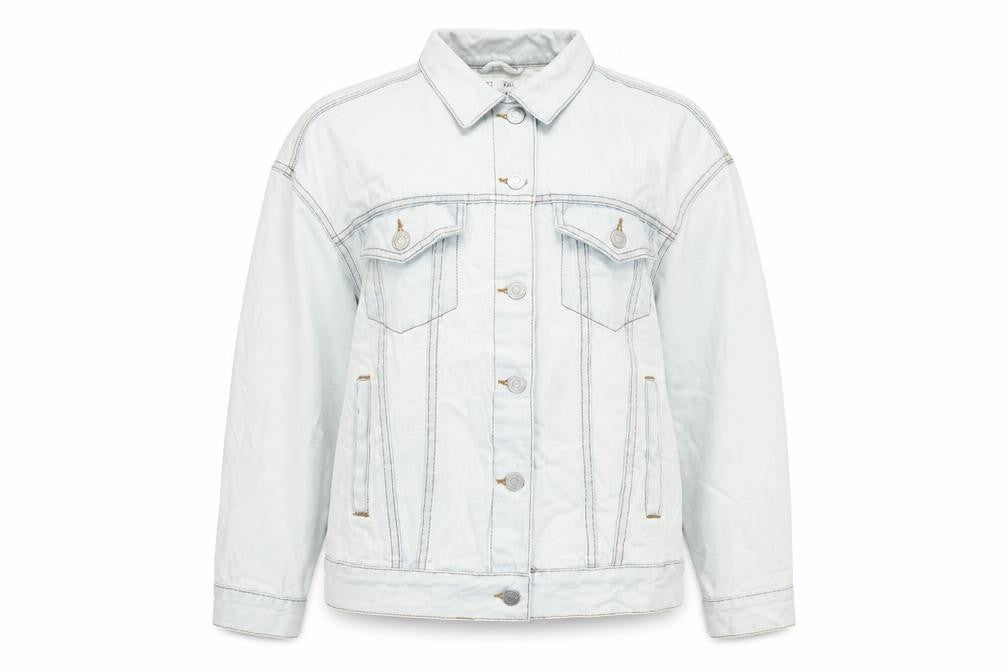 Womens UK Size S Pull&Bear Blue Jacket