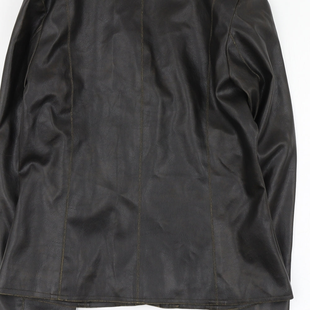 Womens UK Size 14 New Look Brown Jacket