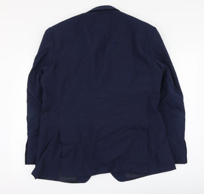 Mens UK Size 44 Scott&Taylor Regular Blue Suit Jacket
