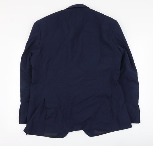 Mens UK Size 44 Scott&Taylor Regular Blue Suit Jacket