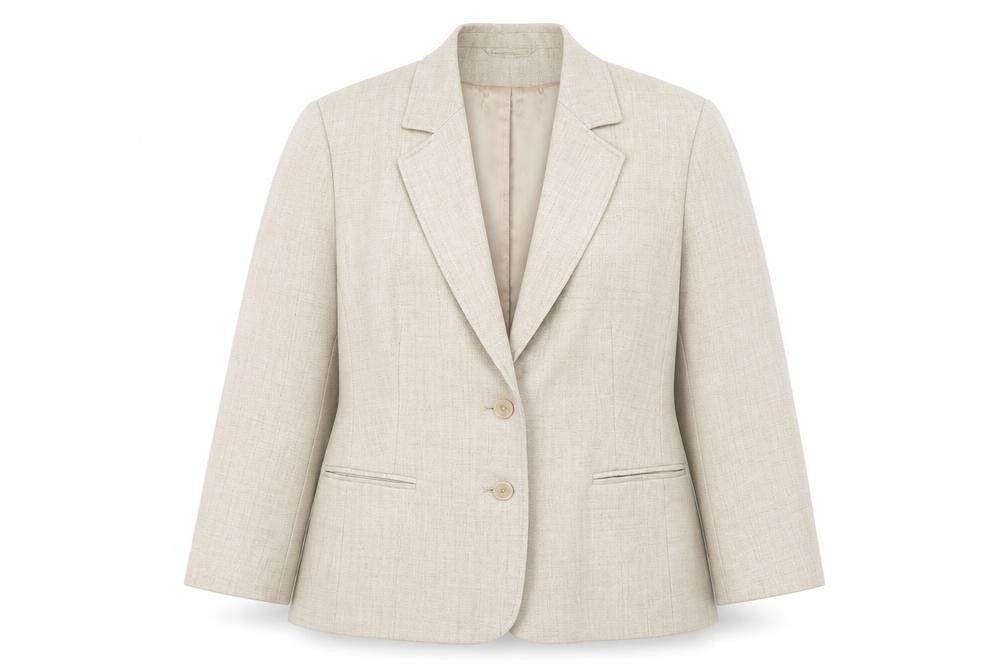 Womens UK Size 20 Autonomy Regular Beige Suit Jacket