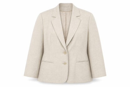 Womens UK Size 20 Autonomy Regular Beige Suit Jacket