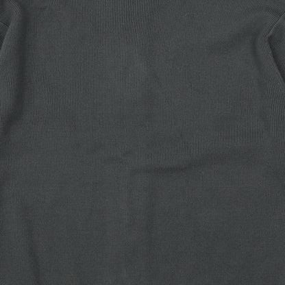 Simon Clark Mens Green High Neck Acrylic Full Zip Jumper Size M