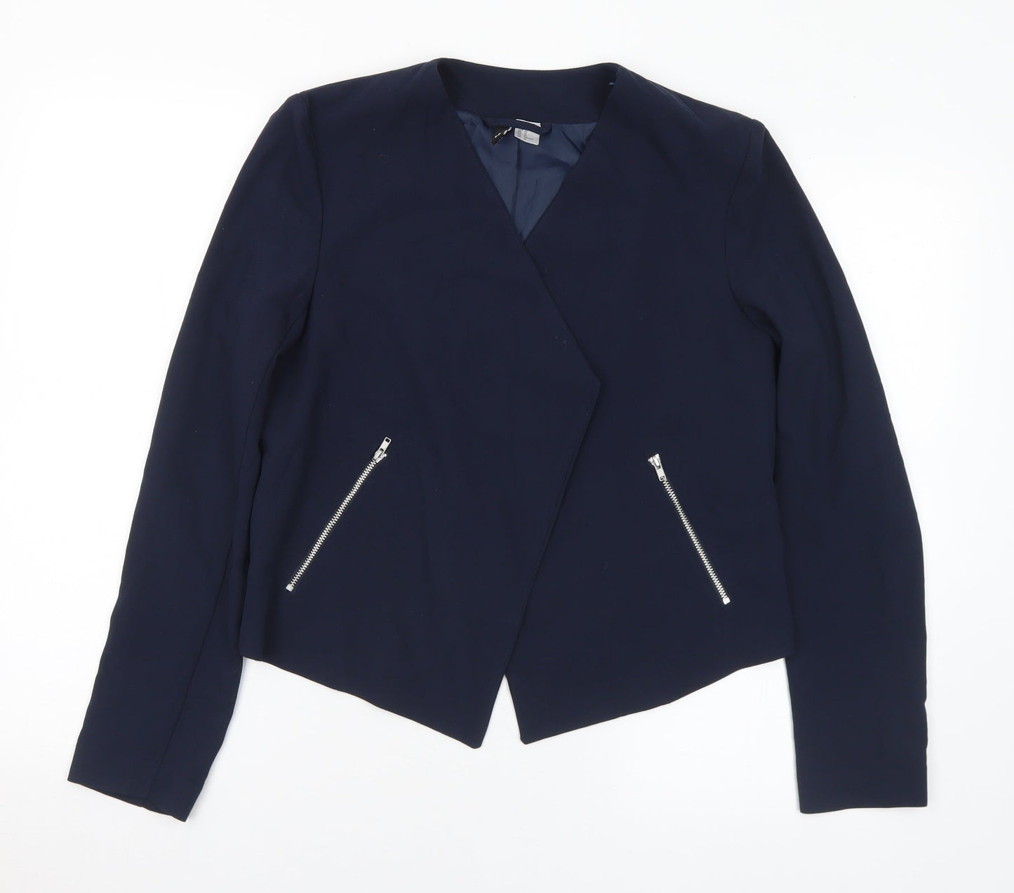 Womens UK Size 12 H&M Blue Jacket