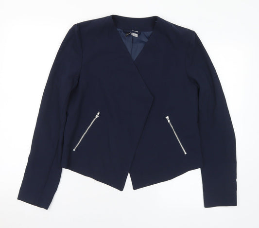 Womens UK Size 12 H&M Blue Jacket