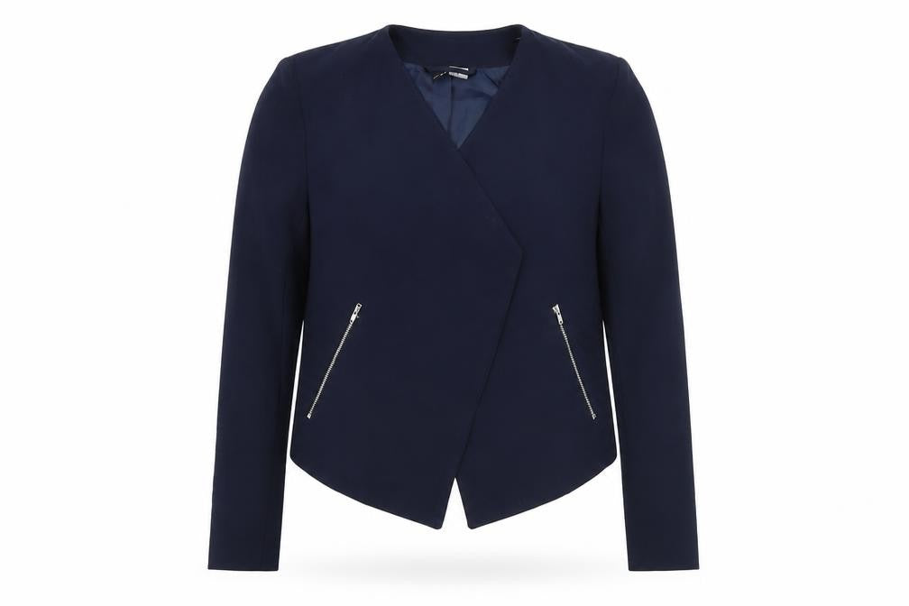 Womens UK Size 12 H&M Blue Jacket