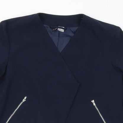 Womens UK Size 12 H&M Blue Jacket