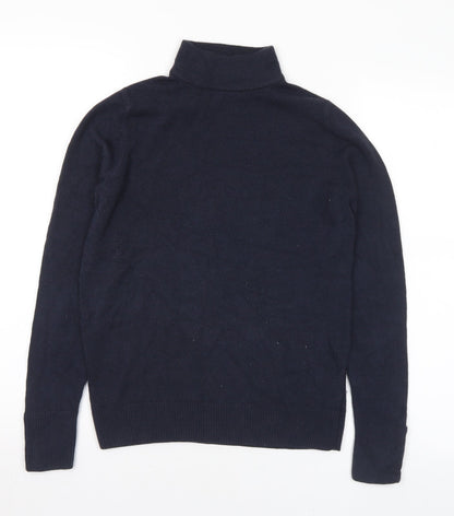 Womens UK Size 8 Marks and Spencer Blue Pullover Jumper