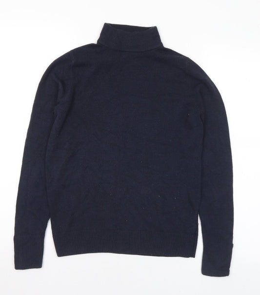 Womens UK Size 8 Marks and Spencer Blue Pullover Jumper
