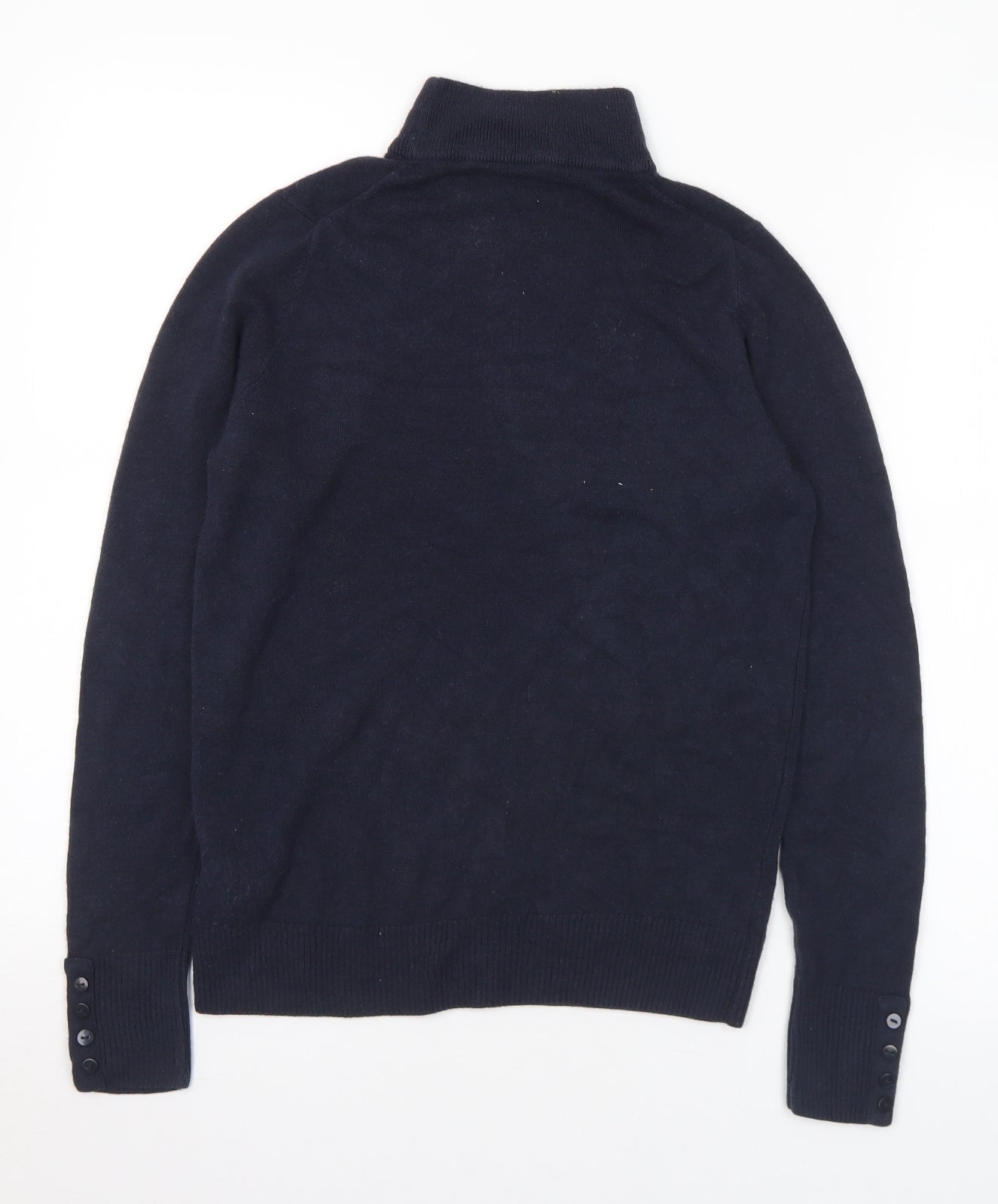Womens UK Size 8 Marks and Spencer Blue Pullover Jumper
