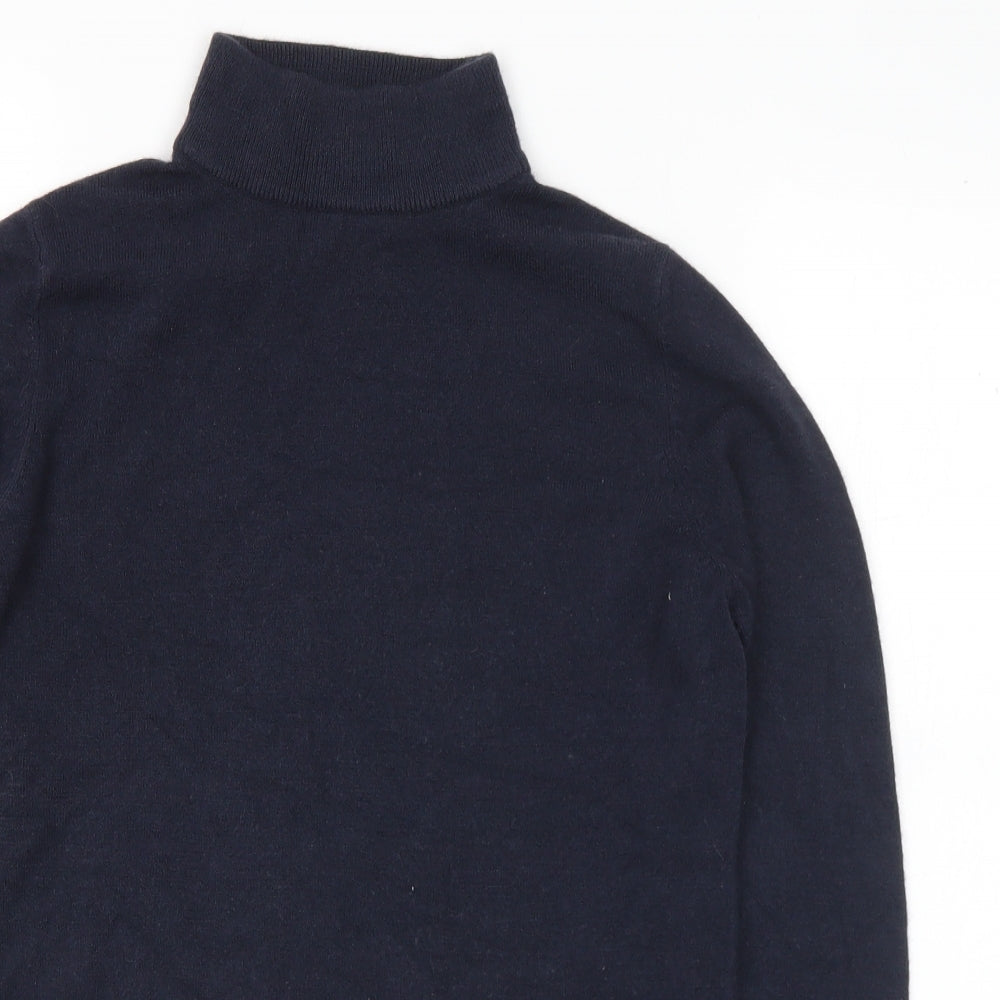 Womens UK Size 8 Marks and Spencer Blue Pullover Jumper