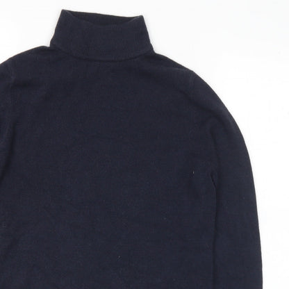 Womens UK Size 8 Marks and Spencer Blue Pullover Jumper