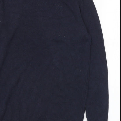 Womens UK Size 8 Marks and Spencer Blue Pullover Jumper
